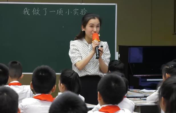 宋霞，《我做了一項小實驗》，三年級下冊習(xí)作，第四單位
